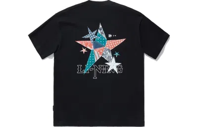 Li-ning Star Graphic T-shirt 'black'