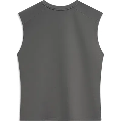 Li-ning Badfive Graphic Tank 'grey' In Gray