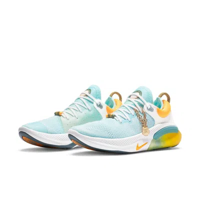 Nike (wmns)  Joyride Run Flyknit 'glacier Ice Laser Orange' In Multi