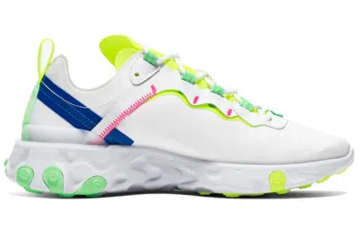 Nike (wmns)  React Element 55 'hyper Pink' In White