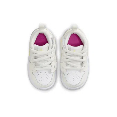 Air Jordan (td)  1 Low Alt 'white Laser Fuchsia'