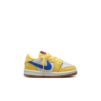 Air Jordan (td)  1 Retro Low Og Sp X Travis Scott 'canary' In Yellow
