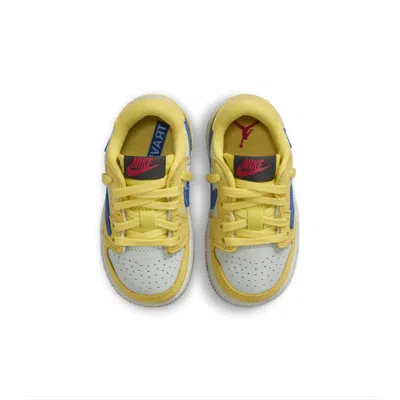 Air Jordan (td)  1 Retro Low Og Sp X Travis Scott 'canary' In Yellow