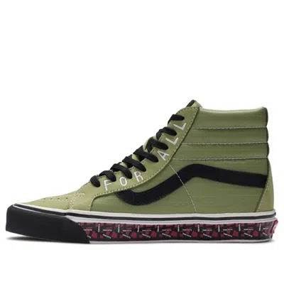 Vans X Patta Sk8-hi 38 Dx 'got Love For All' In Green