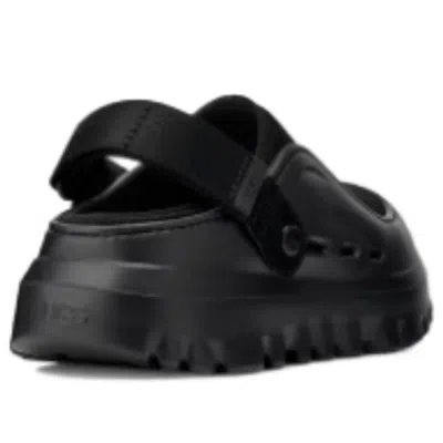 Ugg Peakmod Mesh And Nylon Slides In Black