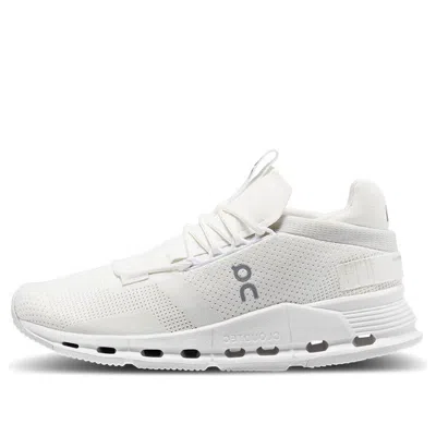 On Cloudnova Undyed Trainers In White
