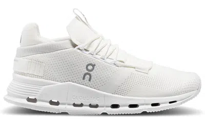 On Cloudnova Undyed Trainers In White