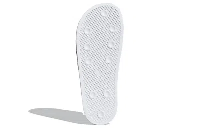 Adidas Originals Island Club Adilette 22 Ribbed Slides In White