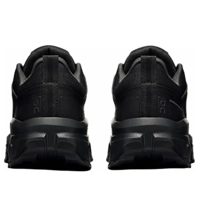 On Cloudrock Low Wp Sneakers In Black