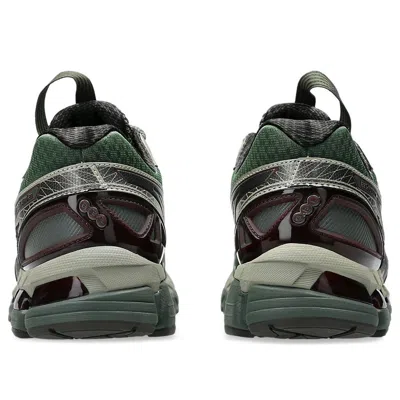 Asics High-performance Athletic Sneakers With Mesh Upper In Green