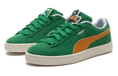 Puma Suede Patch 'archive Green' In Multi