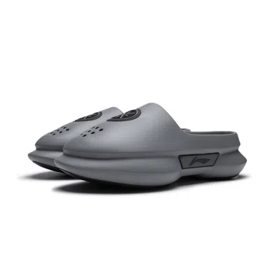 Li-ning Wade Boom Slides 'grey' In Gray