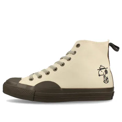Converse X Peanuts All Star Cp High Top 'beige' In Neutral