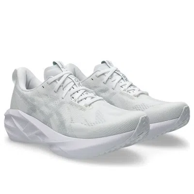 Asics Novablast 5 'white Piedmont Grey' In Gray