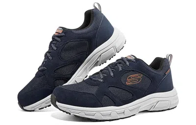 Skechers Oak Canyon 'sunfair - Navy Orange' In Blue