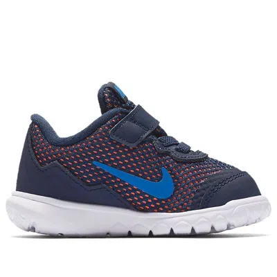 Nike (td)  Flex Experience 4 Low-top Running Shoes Blue/orange In Multi