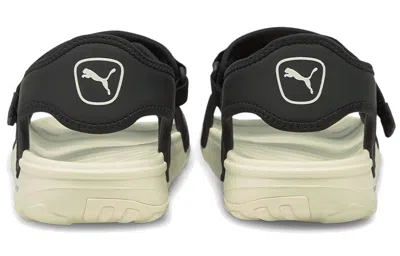 Puma Softride Sandal 'black Marshmallow'