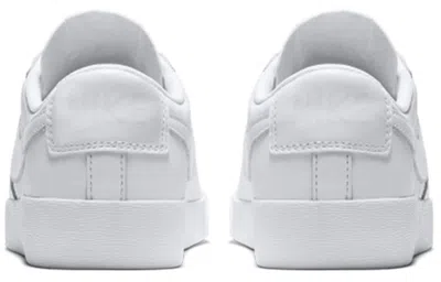 Nike White Low Platform Blazer Sneakers In White