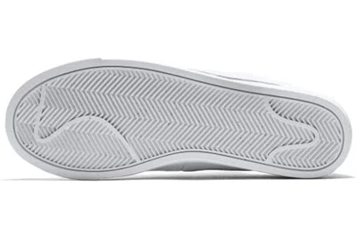 Nike White Low Platform Blazer Sneakers In White