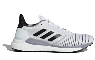 Adidas Originals (wmns) Adidas Solar Glide 'footwear White' In Gray