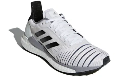 Adidas Originals (wmns) Adidas Solar Glide 'footwear White' In Gray