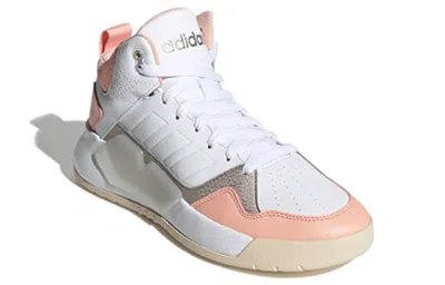 Adidas Originals (wmns) Adidas Neo Play9tis 2.0 'white  Brown' In Multi