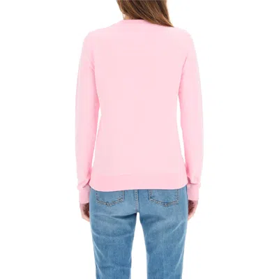 Kenzo (wmns)  Alphabet Tiger Head Embroidered Pullover Long Sleeves Hoodie Pink