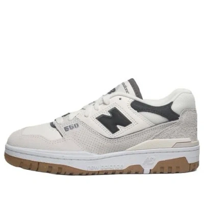 New Balance 550 Low-top Sneakers In Sea Salt With Gray Matter And Magnet