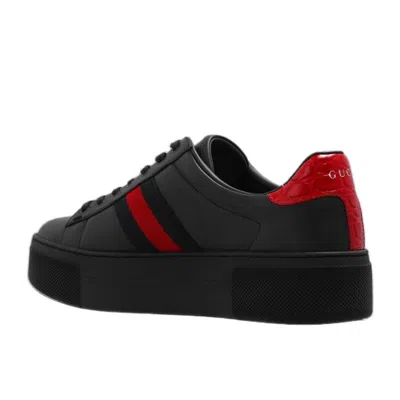 Gucci (wmns)  Ace Leather Platform 'black'