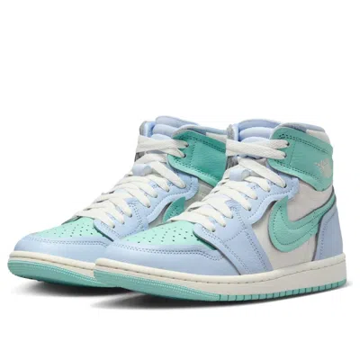 Air Jordan (wmns)  1 High Method Of Make 'hydrogen Blue Coconut Milk'