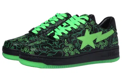 A Bathing Ape X Razer Bape Sta 'black Neon Green'