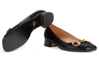 Gucci (wmns)  Ballet Flat With Horsebit 'black Leather'