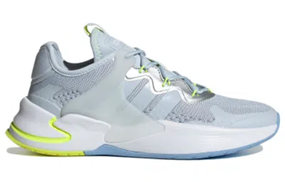 Adidas Originals (wmns) Adidas Neo Roamer 'blue White Yellow' In Gray