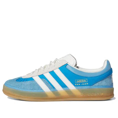 Adidas Originals X Bad Bunny Gazelle Indoor "san Juan" Sneakers In Blue