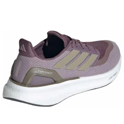 Adidas Originals (wmns) Adidas Pureboost 5 'preloved Fig Cyber Metallic Shadow Fig' In Gray