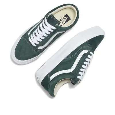 Vans Anaheim Factory Old Skool 36 Dx Shoes In Forest Green