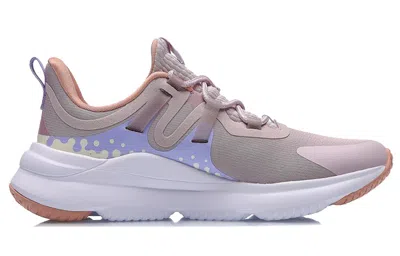 Li-ning (wmns)  Soft Plus 'mauve White' In Brown