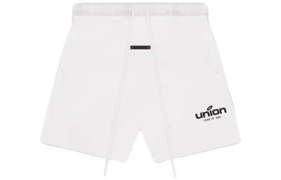 Essentials Fear Of God  Fw21 Vintage Shorts X Union La 'white'