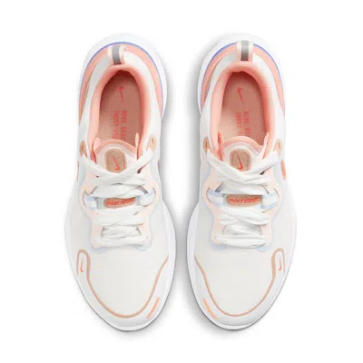Nike (wmns)  React Miler 'electro Orange' In White