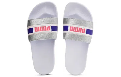 Puma (wmns)  Leadcat Ftr Slides '90s Pop - Glittered White' In Multi