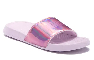 Puma (wmns)  Popcat Chrome Slide Laser Purple In Multi