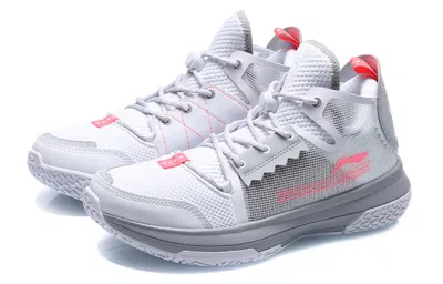 Li-ning Wade Wowls 'white Grey' In Gray