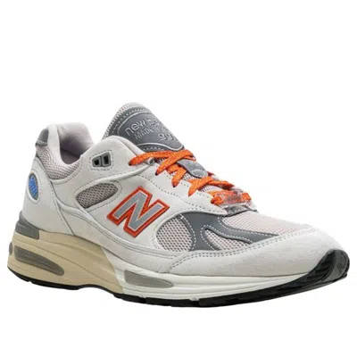 New Balance X Kith 991v2 Made In Uk 'madison Square Garden' In White