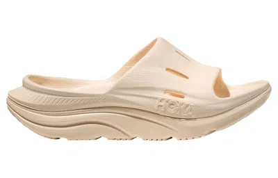 Hoka Gender Inclusive Ora Recovery Slide 3 Sandal In Neutral