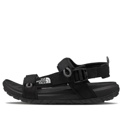 The North Face Explore Adjustable Strap Sandal In Black