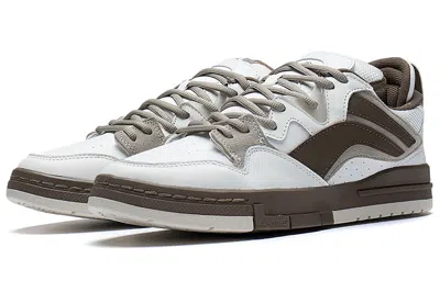 Li-ning (wmns)  Wave Pro 'white Khaki' In Brown