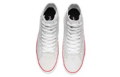 Li-ning Weiwu Canvas Hi Shoes 'white Silver'