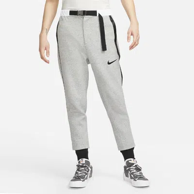 Nike X Sacai Knit Bundle Feet Sports Pants 'grey' In White