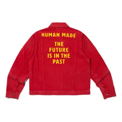 Human Made Zip-up Work Jacket 'red'