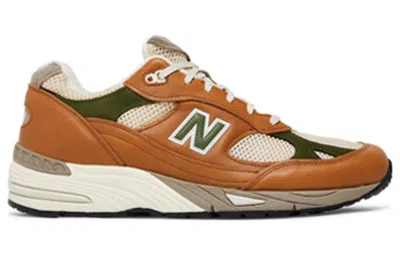 New Balance X Aime Leon Dore 991 Made In England 'tan' In Brown